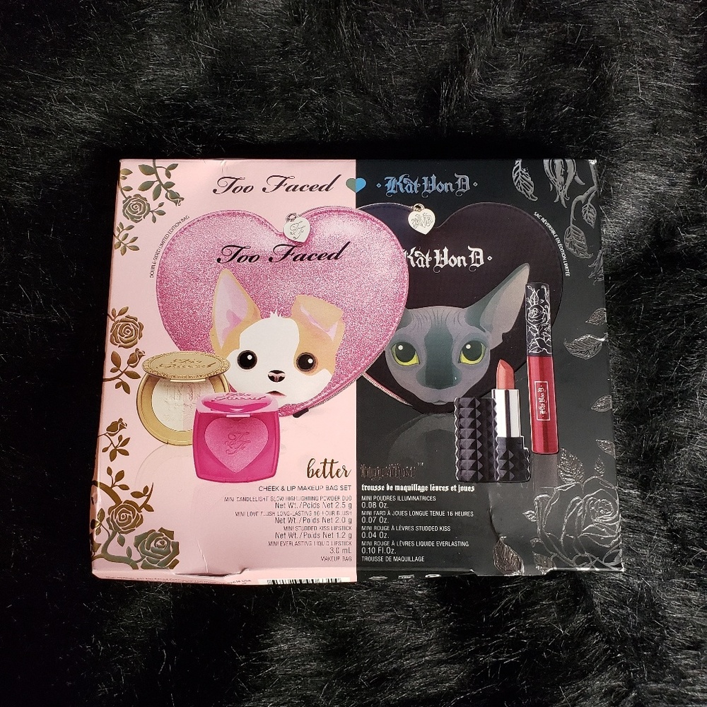 Too Faced x Kat Von D Makeup Bag